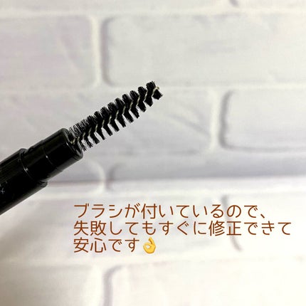 ファッションブロウ パウダーインペンシル N/MAYBELLINE NEW YORK/アイブロウペンシルを使ったクチコミ(3枚目)