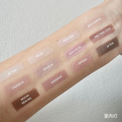 ソフトブラーリングアイパレット/wakemake/アイシャドウパレットを使ったクチコミ(3枚目)