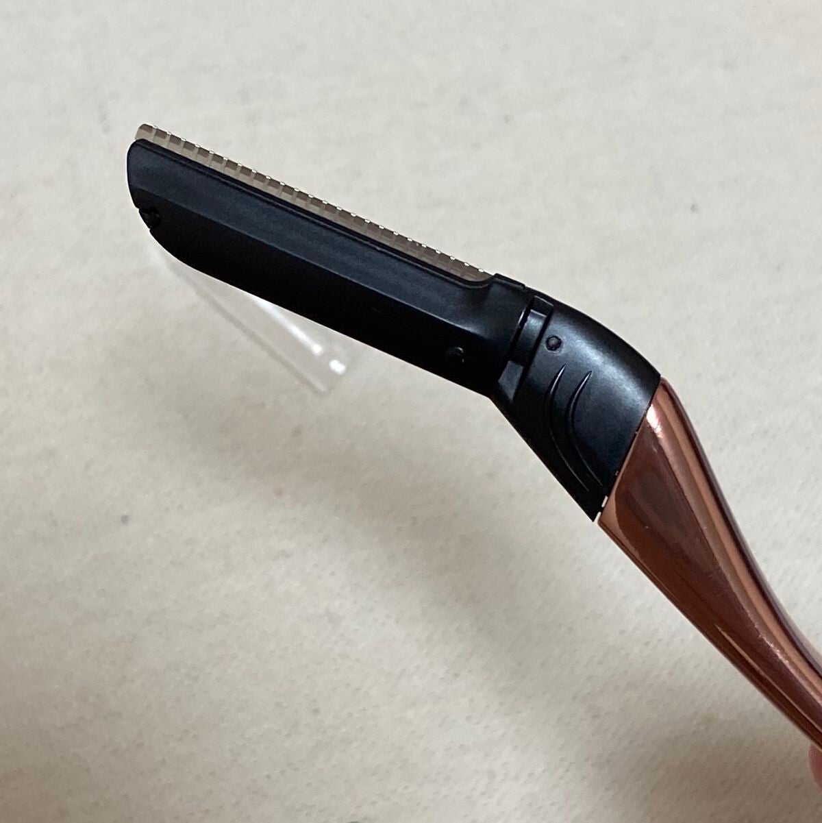 サロンプラス トーンアップ フェイススムーサー ホルダー(刃付き)/サロンプラス/シェーバーを使ったクチコミ(4枚目)