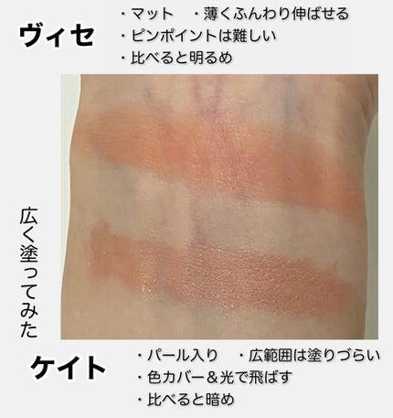 ピンポイントカラースナイパー RD レッド(限定)/KATE/スティックコンシーラーを使ったクチコミ(3枚目)