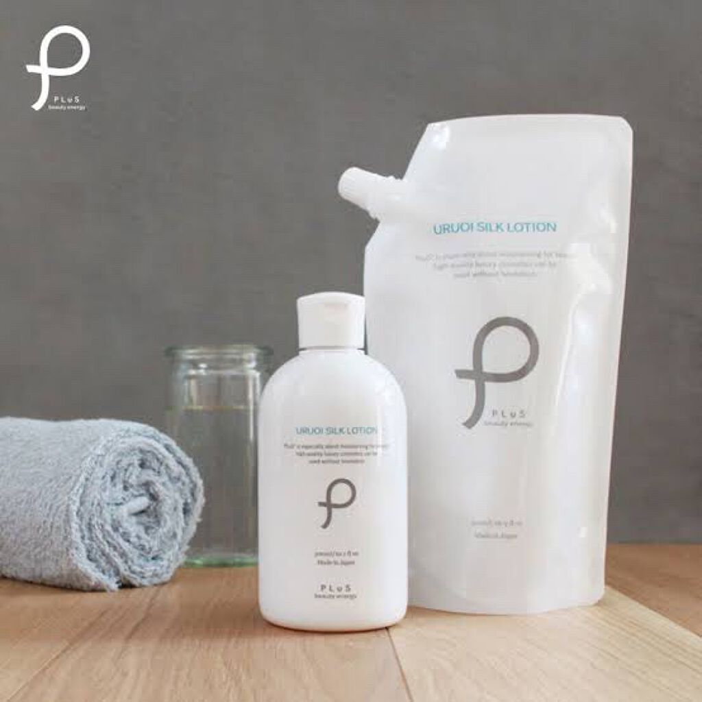 うるおい シルクローション/PLuS/ボディローションを使ったクチコミ（1枚目）
