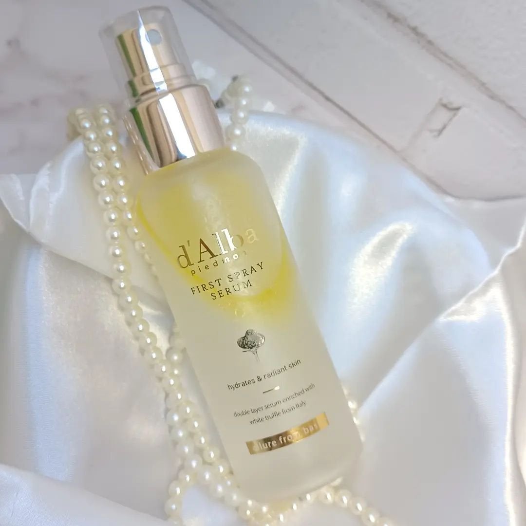 ダルバ ホワイトトリュフファーストスプレーセラム/ダルバ/ミスト状化粧水を使ったクチコミ(1枚目)