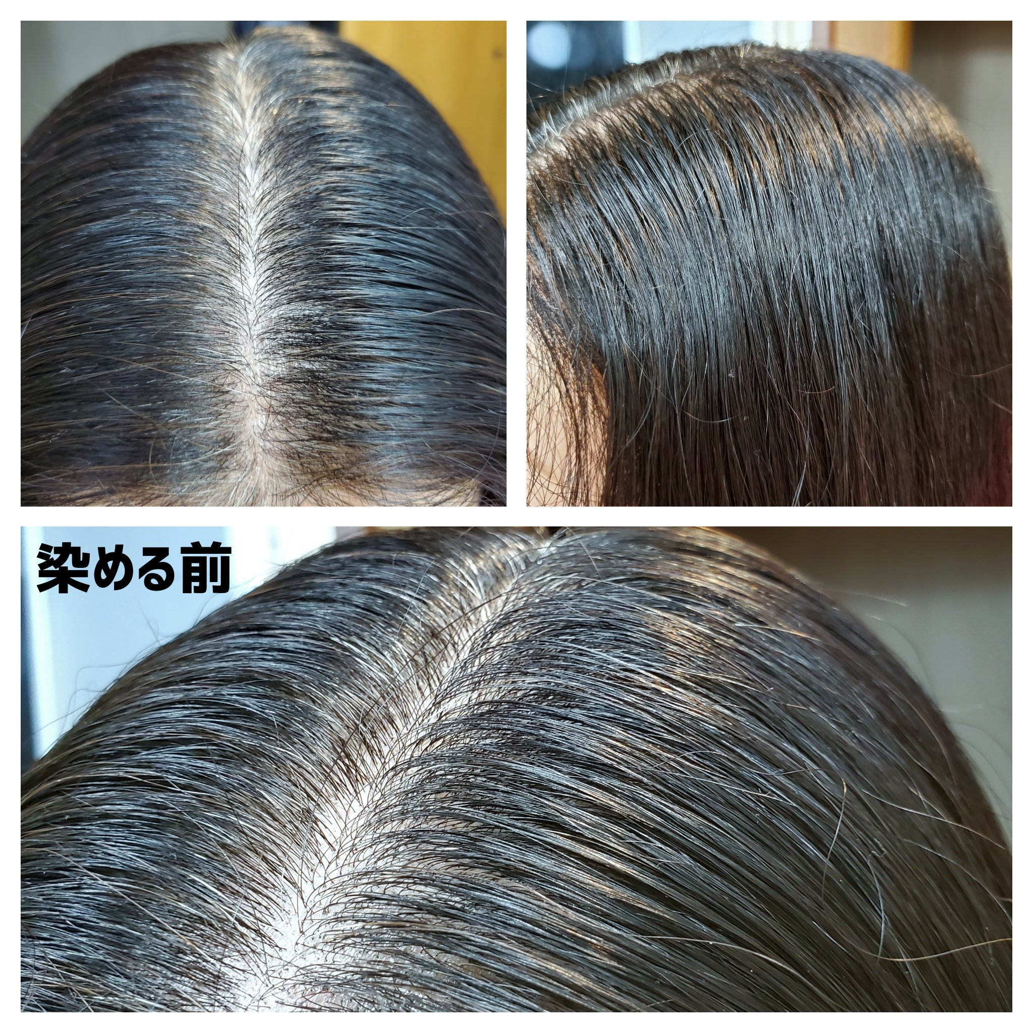 泡カラー 白髪用 1N：ナチュラリーベージュ/ブローネ/ヘアカラーを使ったクチコミ（2枚目）