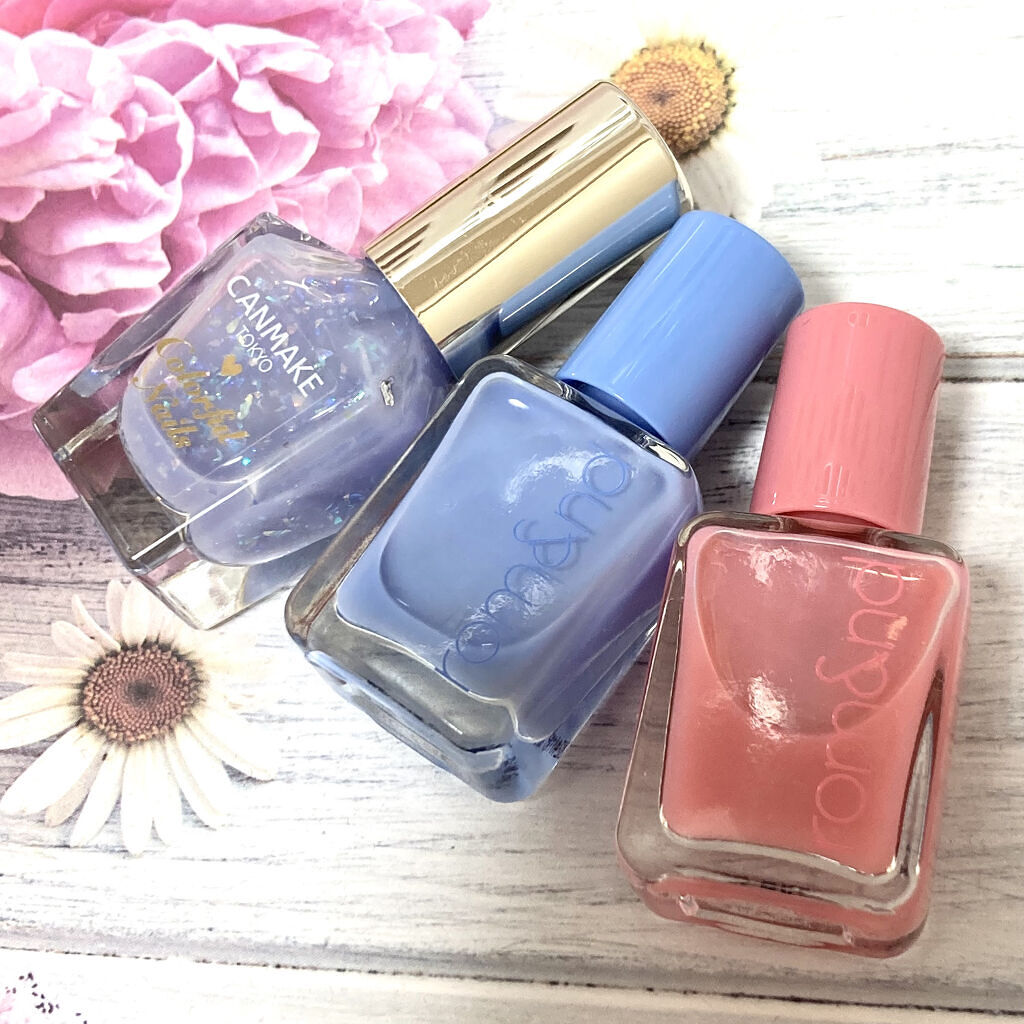 ムードペブルネイル/rom&nd/マニキュアを使ったクチコミ（3枚目）