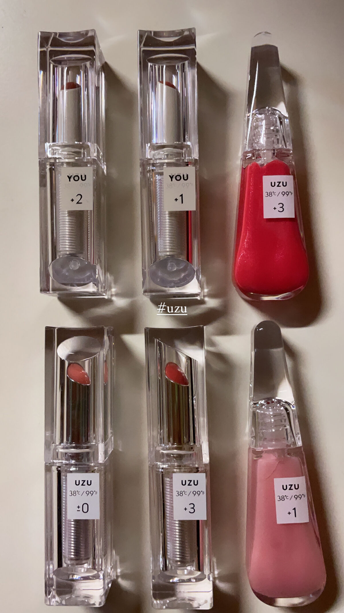 UZU BY FLOWFUSHI 38℃/99℉ LIP COLLECTION BOOK PINK edition/宝島社/書籍を使ったクチコミ（1枚目）