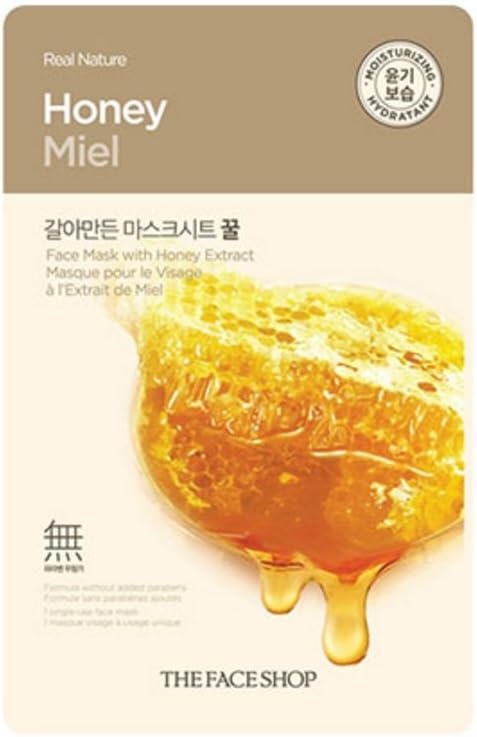 THE FACE SHOP リアルネイチャーマスクシート Honey