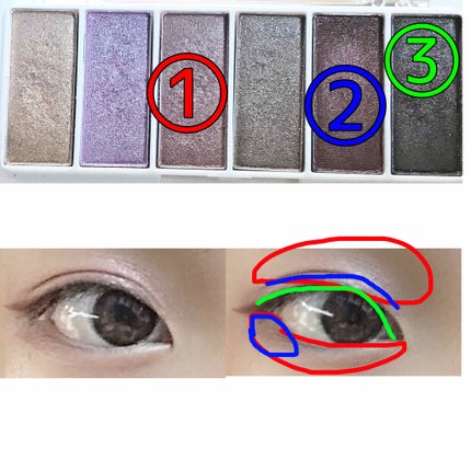 AC カラーアイパレット/AC MAKEUP/アイシャドウパレットを使ったクチコミ(2枚目)