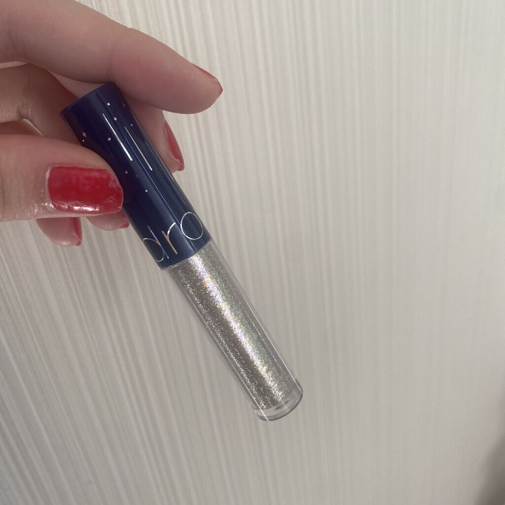 リキッド グリッター シャドウ/rom&nd/グリッターを使ったクチコミ（1枚目）