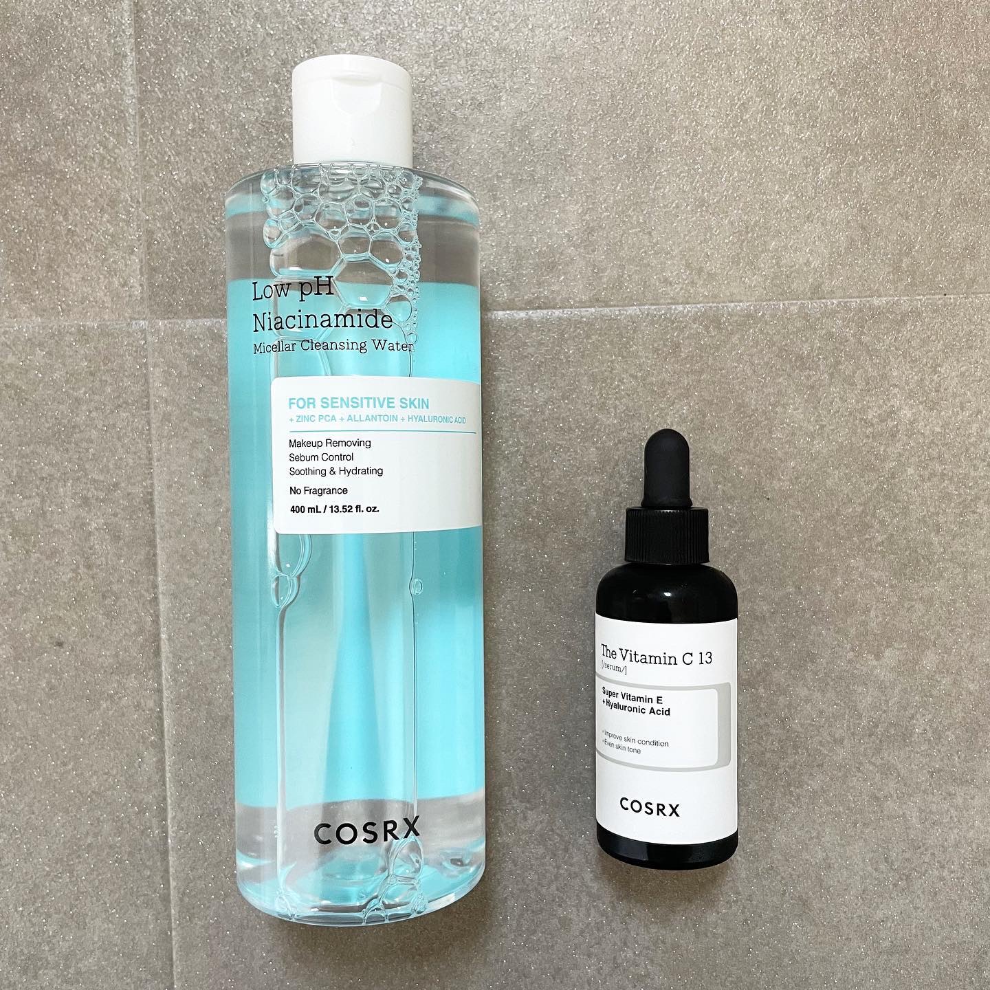 弱酸性 ナイアシンアミド ミセラークレンジングウォーター/COSRX/クレンジングウォーターを使ったクチコミ（1枚目）