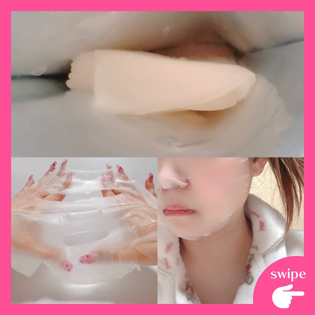 CPフェイスマスク V/カプセルセラム/シートマスク・パックを使ったクチコミ（3枚目）