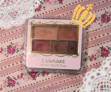 パーフェクトマルチアイズ/キャンメイク/アイシャドウパレットを使ったクチコミ(1枚目)