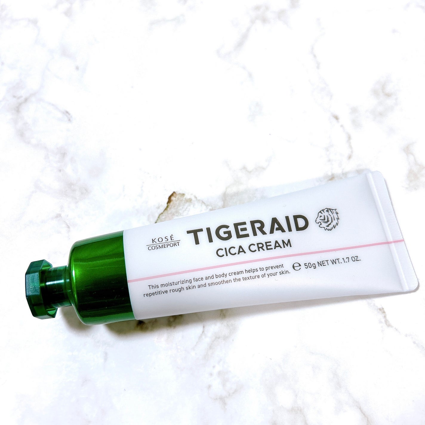 薬用CICAリペア クリーム/タイガレイド/フェイスクリームを使ったクチコミ(2枚目)