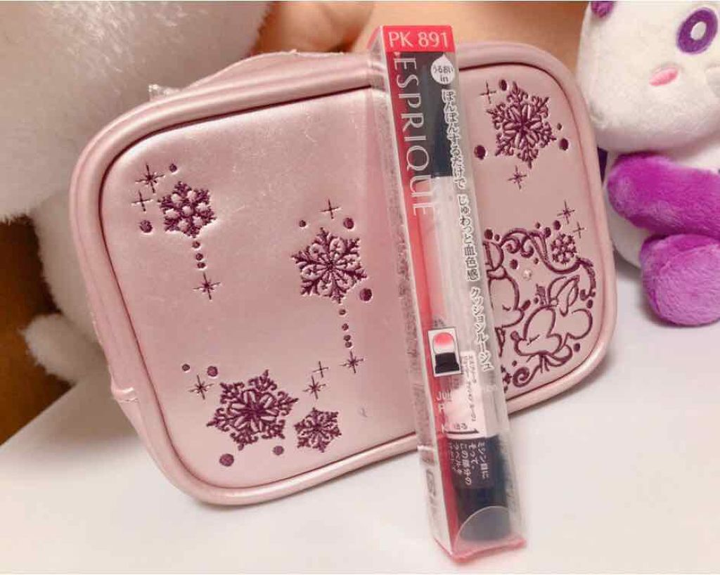 ジューシー クッション ルージュ/ESPRIQUE/口紅を使ったクチコミ(1枚目)