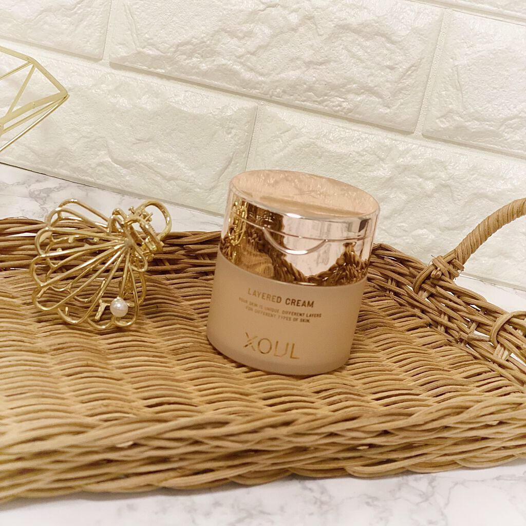 レイヤードクリーム/XOUL/フェイスクリームを使ったクチコミ（2枚目）