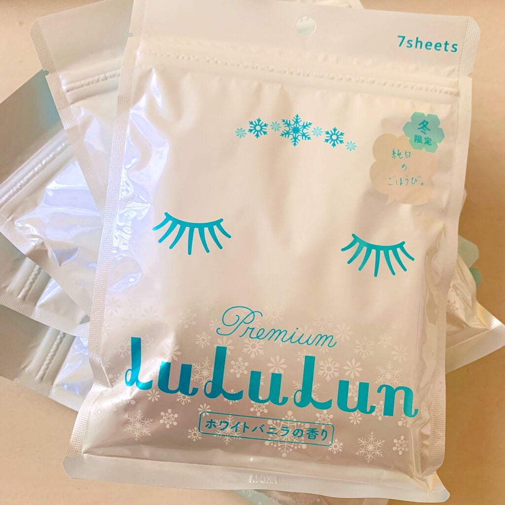 プレミアムルルルン 雪(ホワイトバニラの香り)/ルルルン/シートマスク・パックを使ったクチコミ(2枚目)
