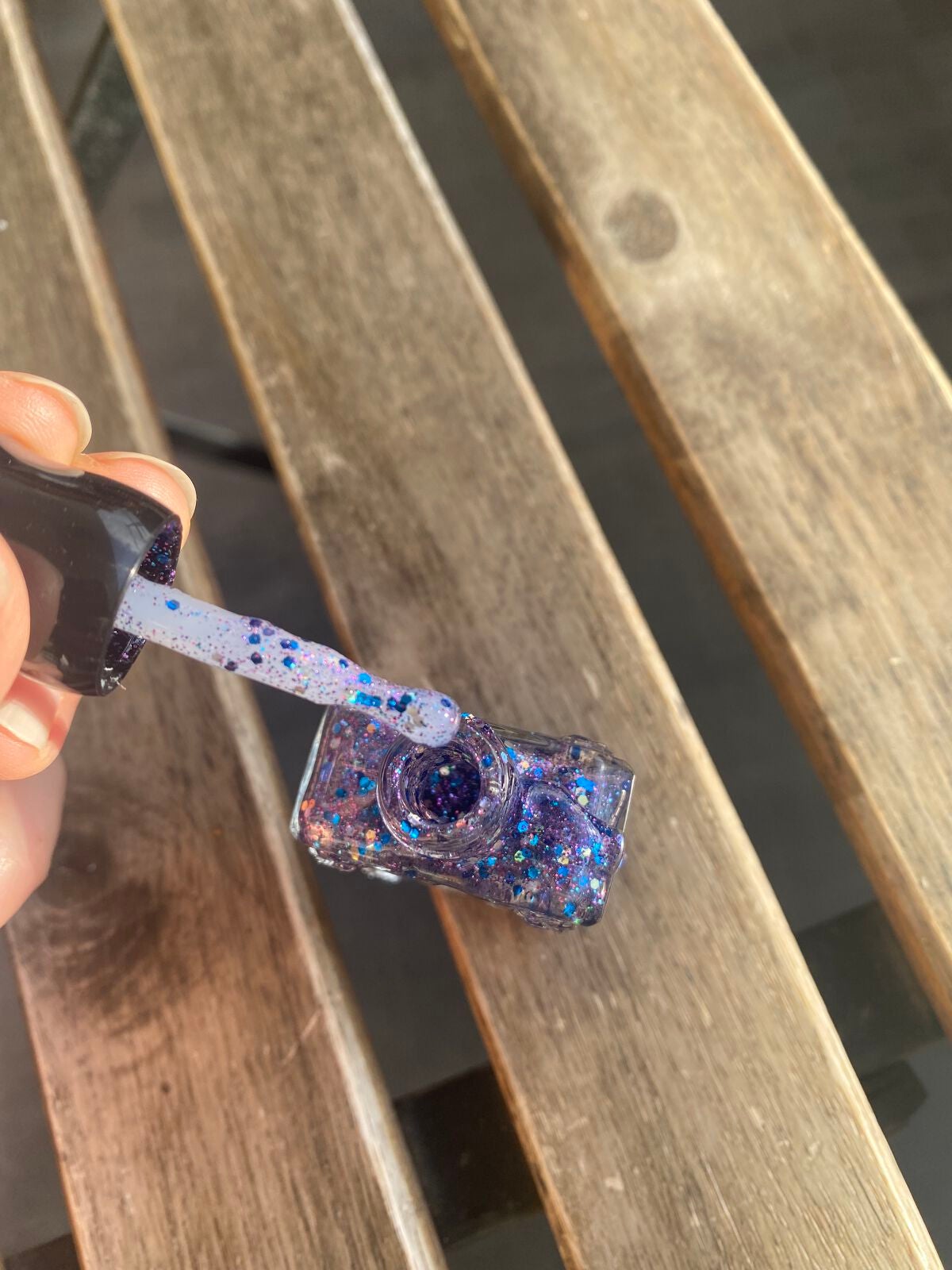 ネイルカラー トッパー/ANNA SUI/マニキュアを使ったクチコミ(4枚目)