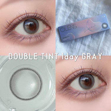 Double Tint 1day/OLENS/カラーコンタクトレンズを使ったクチコミ（3枚目）