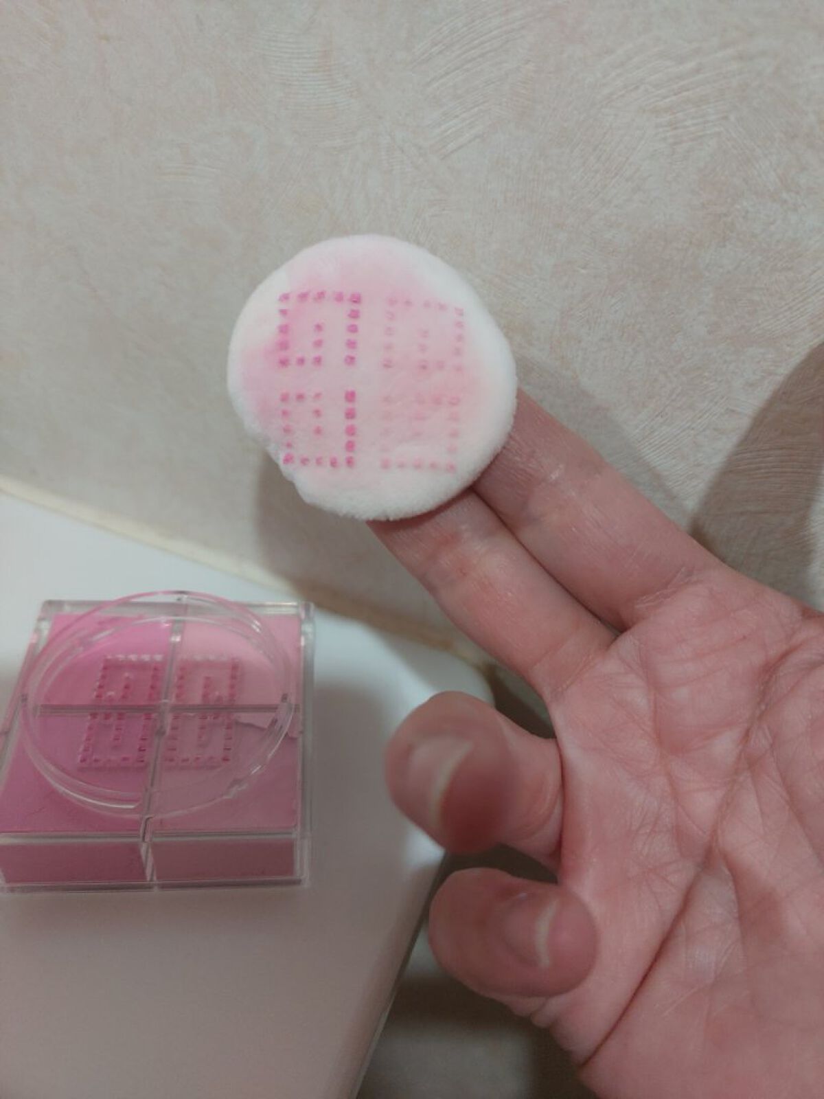 プリズム・リーブル・ブラッシュ No.1 ライラック・シフォン/GIVENCHY/パウダーチークを使ったクチコミ（3枚目）