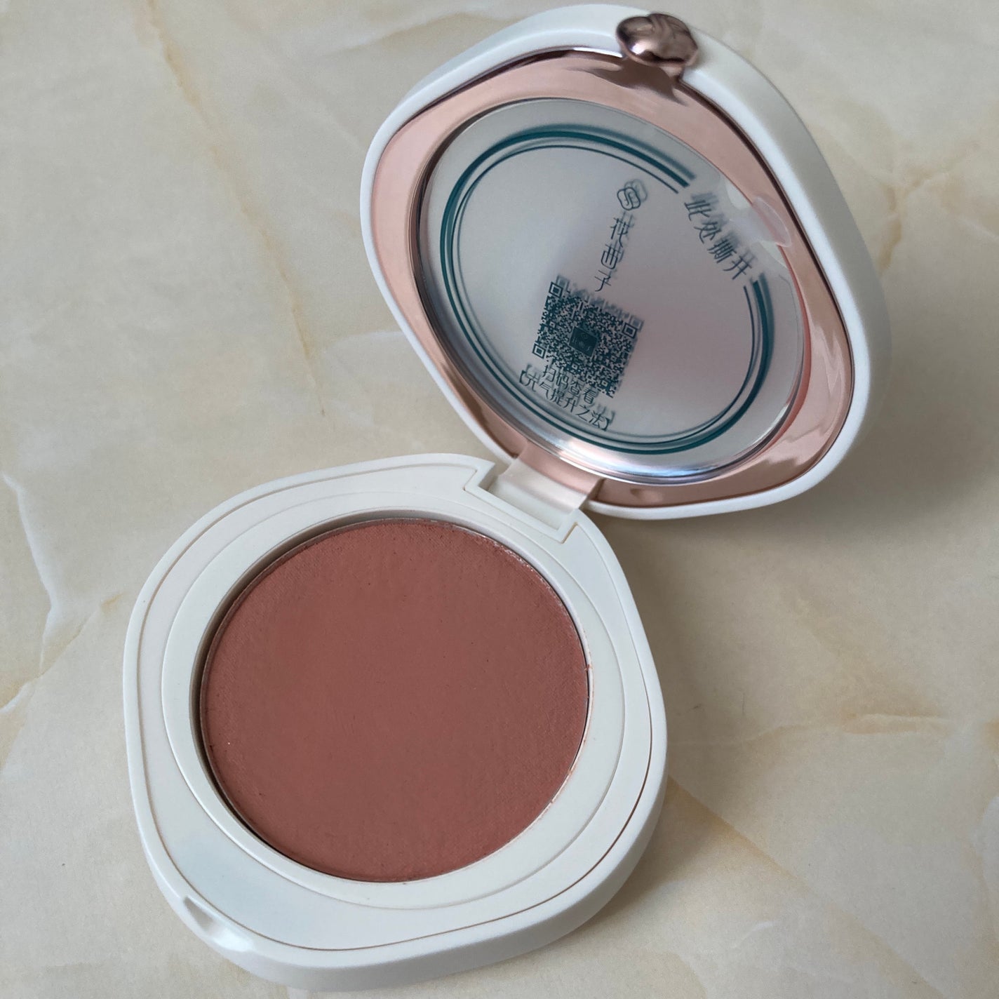 芍薬臙脂 チーク/花西子/ジェル・クリームチークを使ったクチコミ(2枚目)