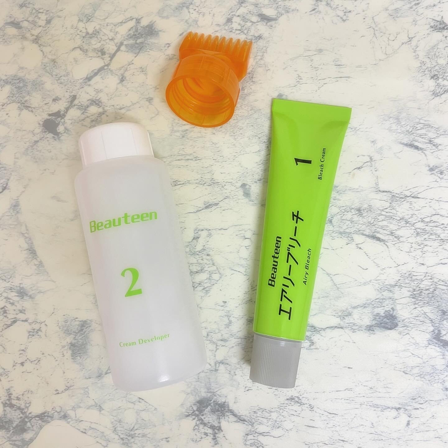 エアリーブリーチ/ビューティーン/ヘアカラーを使ったクチコミ（2枚目）