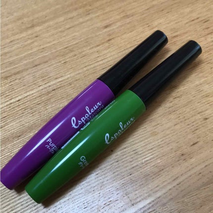 エスポルール カラーマスカラ/エスポルール/マスカラを使ったクチコミ(1枚目)