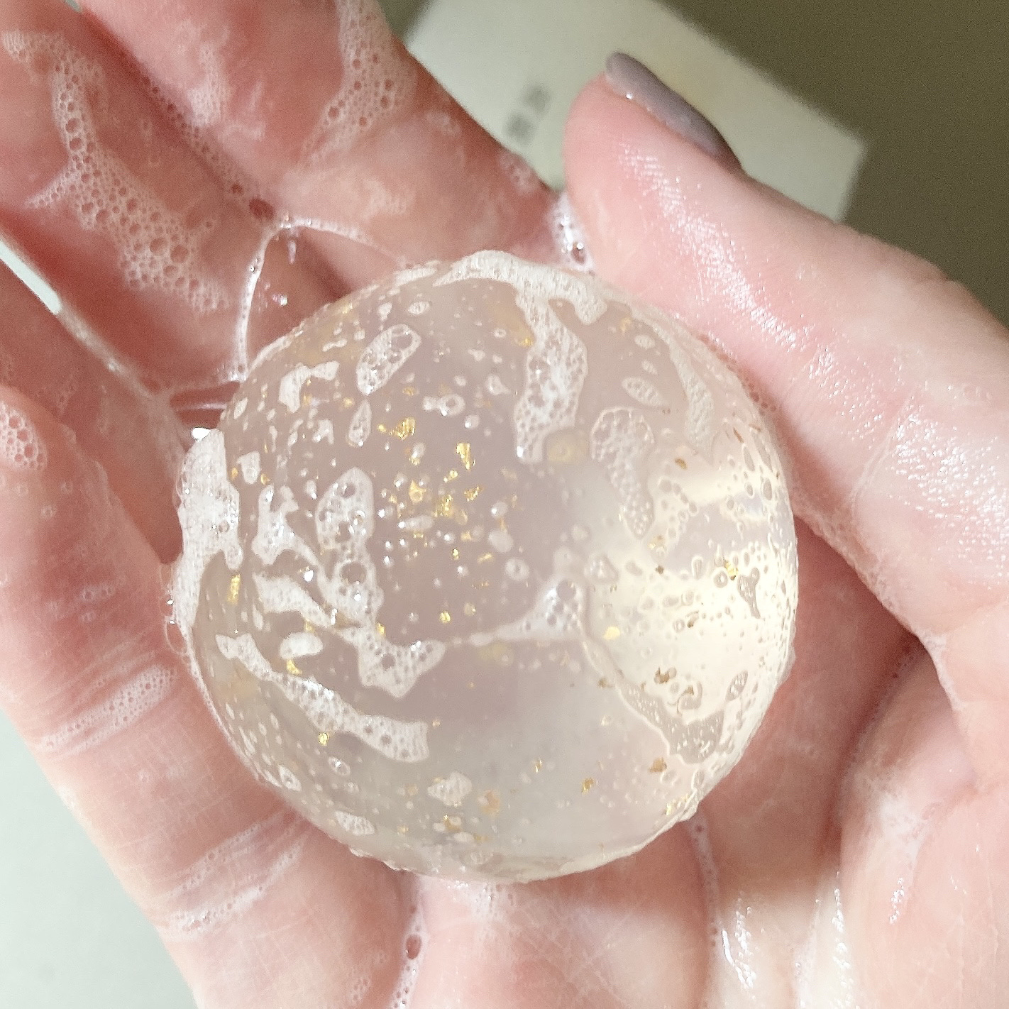 沖縄もち石鹸/ちゅらら/洗顔石鹸を使ったクチコミ（2枚目）