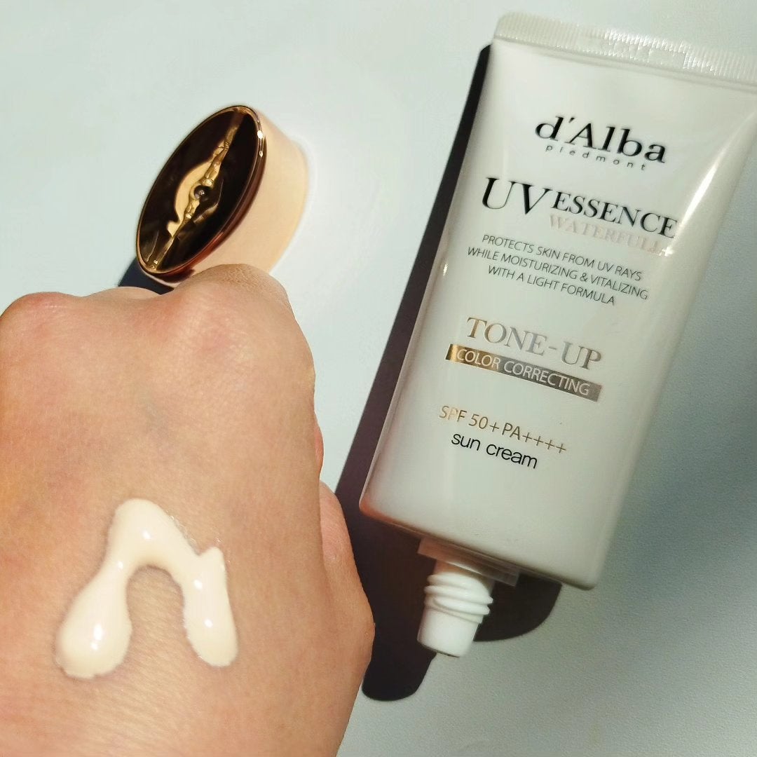 ウォータフルトーンアップサンクリーム/ダルバ/日焼け止めクリームを使ったクチコミ(3枚目)