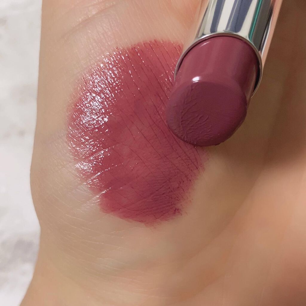 ラスティングフィニッシュ クリーミィ リップ 021 セピアプラム/リンメル ロンドン/口紅を使ったクチコミ（3枚目）