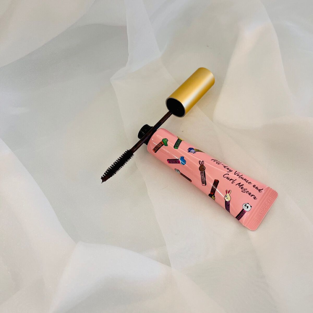 オールデイ ボリュームアンドカールマスカラ/Milk Touch/マスカラを使ったクチコミ（2枚目）