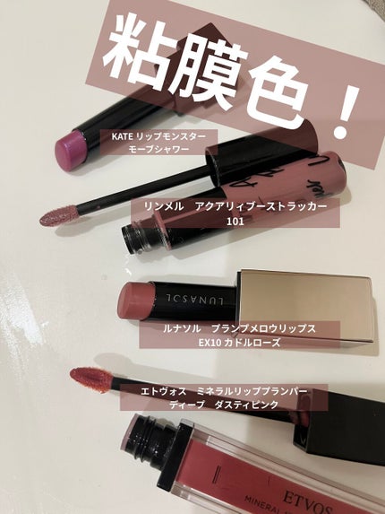 アクアリィ ブースト リップラッカー/リンメル ロンドン/リップグロスを使ったクチコミ(1枚目)