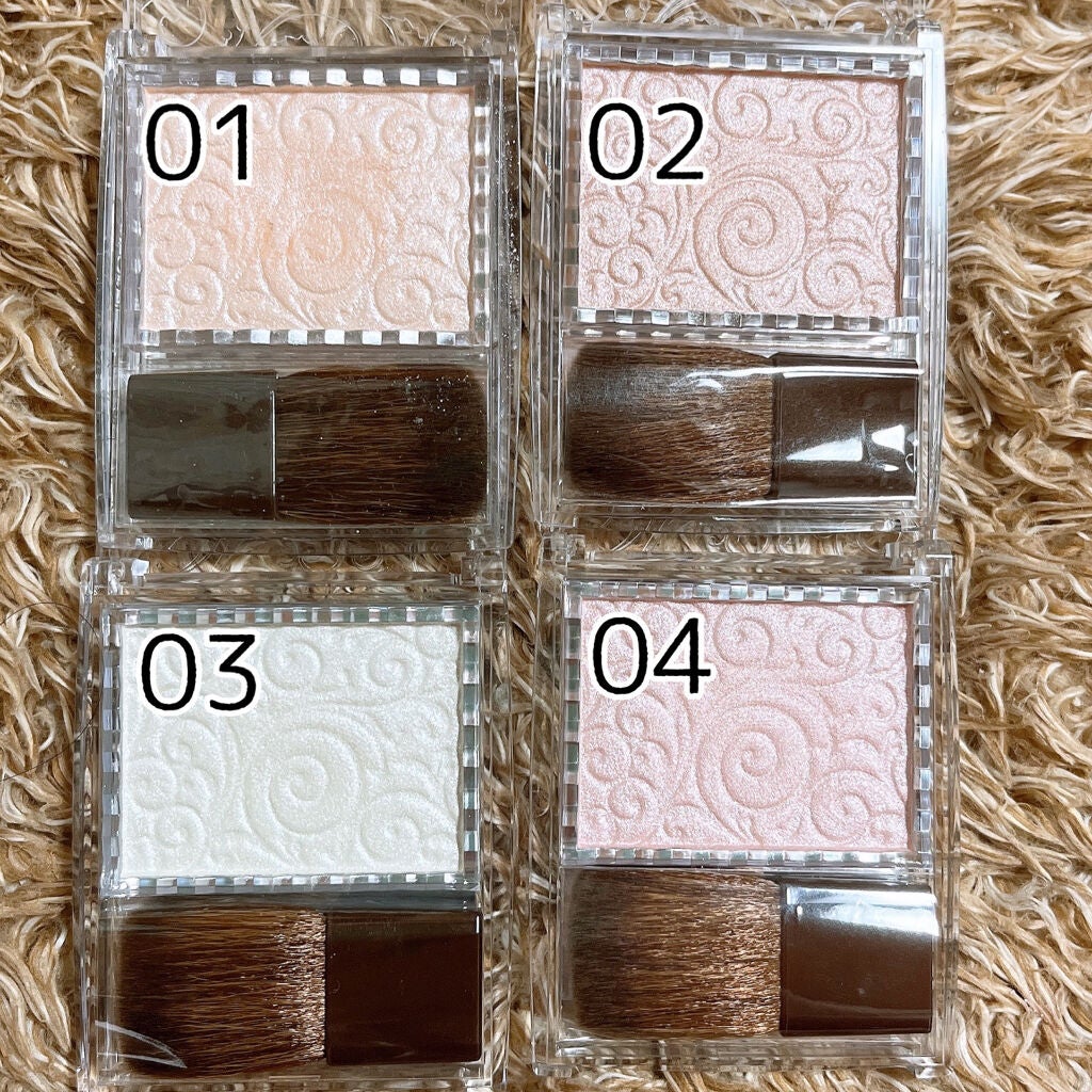 パールグロウハイライト/CEZANNE/パウダーハイライトを使ったクチコミ(2枚目)