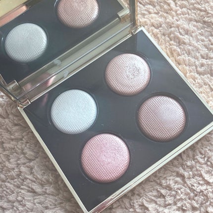 ピンク グロウ リュクス アイシャドウ パレット/BOBBI BROWN/アイシャドウパレットを使ったクチコミ(4枚目)