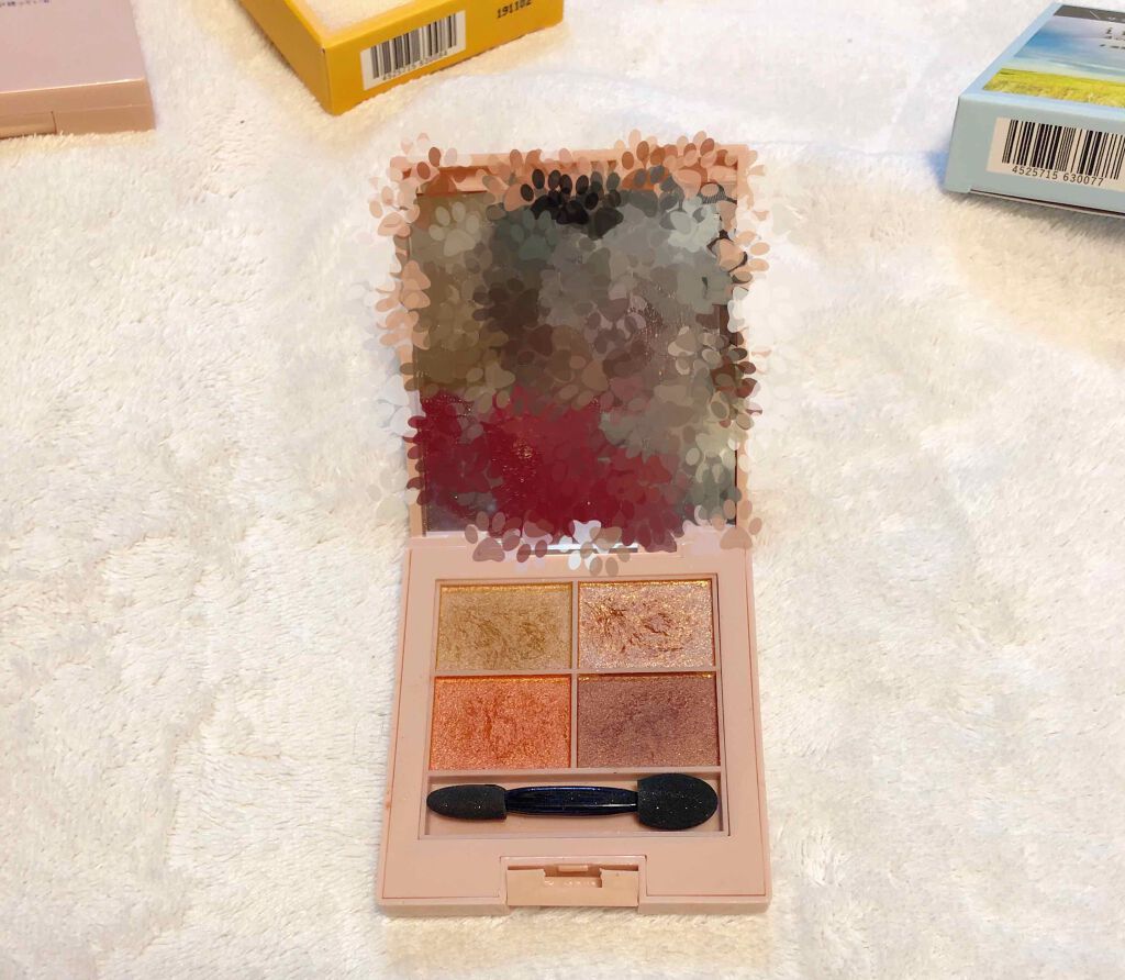 イロアソビ 4色アイパレット/iroasobi/アイシャドウパレットを使ったクチコミ（3枚目）