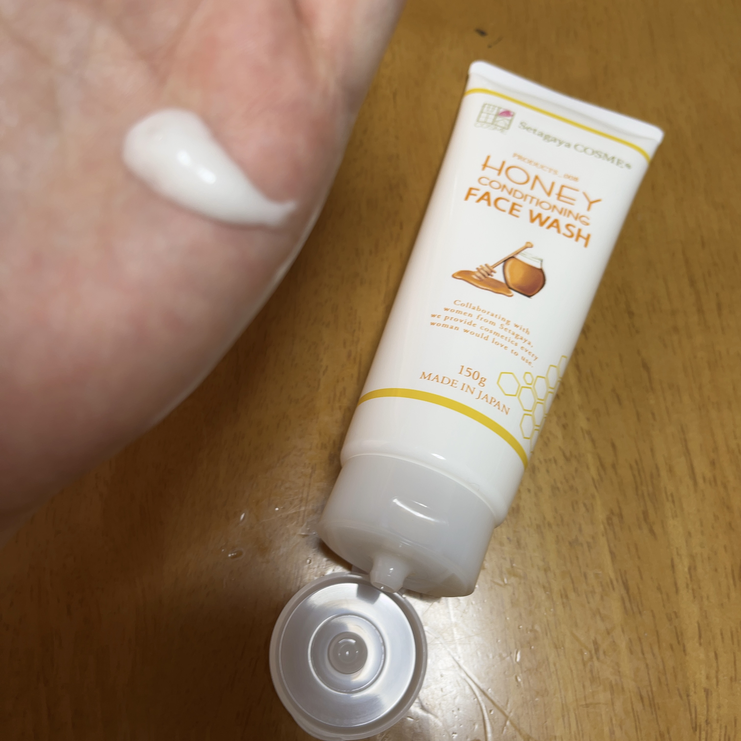 ハニーフェイスウォッシュ/世田谷コスメ/洗顔フォームを使ったクチコミ（2枚目）