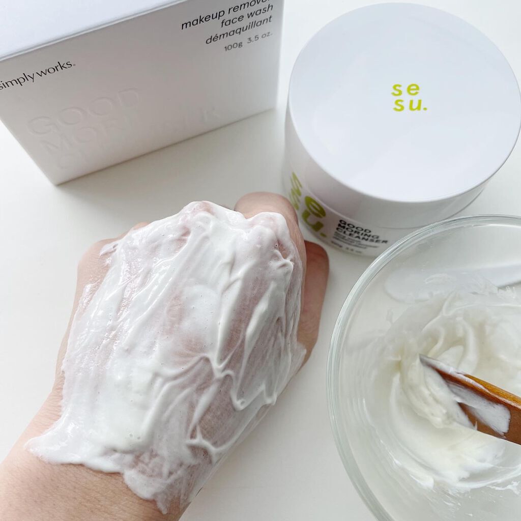 GOOD MORING CLEANSER/simply works/クレンジングバームを使ったクチコミ(6枚目)