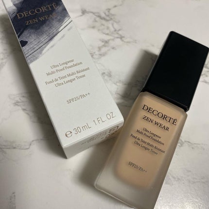 ゼン ウェア フルイド/DECORTÉ/リキッドファンデーションを使ったクチコミ(1枚目)