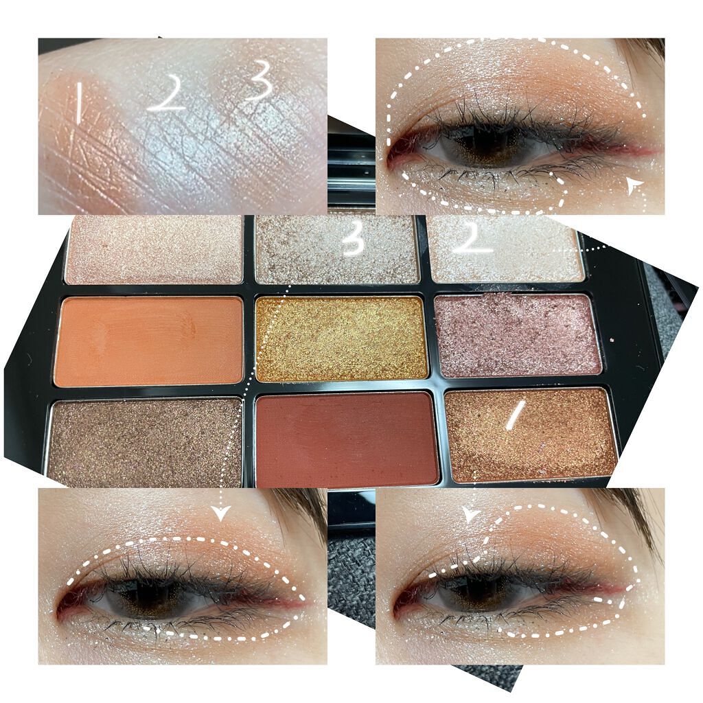 クロマティックス バロック ゴールド/shu uemura/アイシャドウパレットを使ったクチコミ(2枚目)