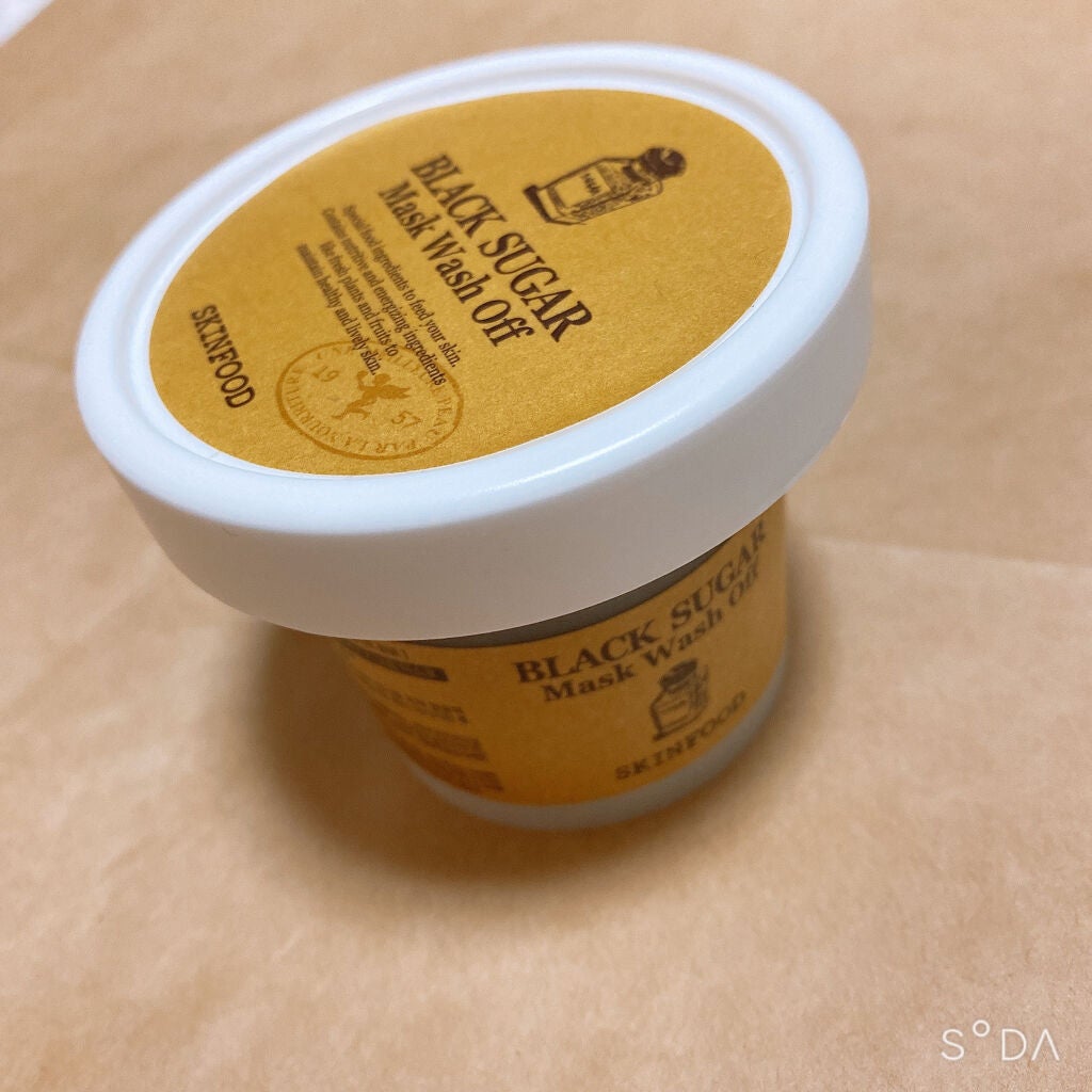 ブラックシュガーマスク ウォッシュオフ/SKINFOOD/洗い流すパック・マスクを使ったクチコミ(1枚目)
