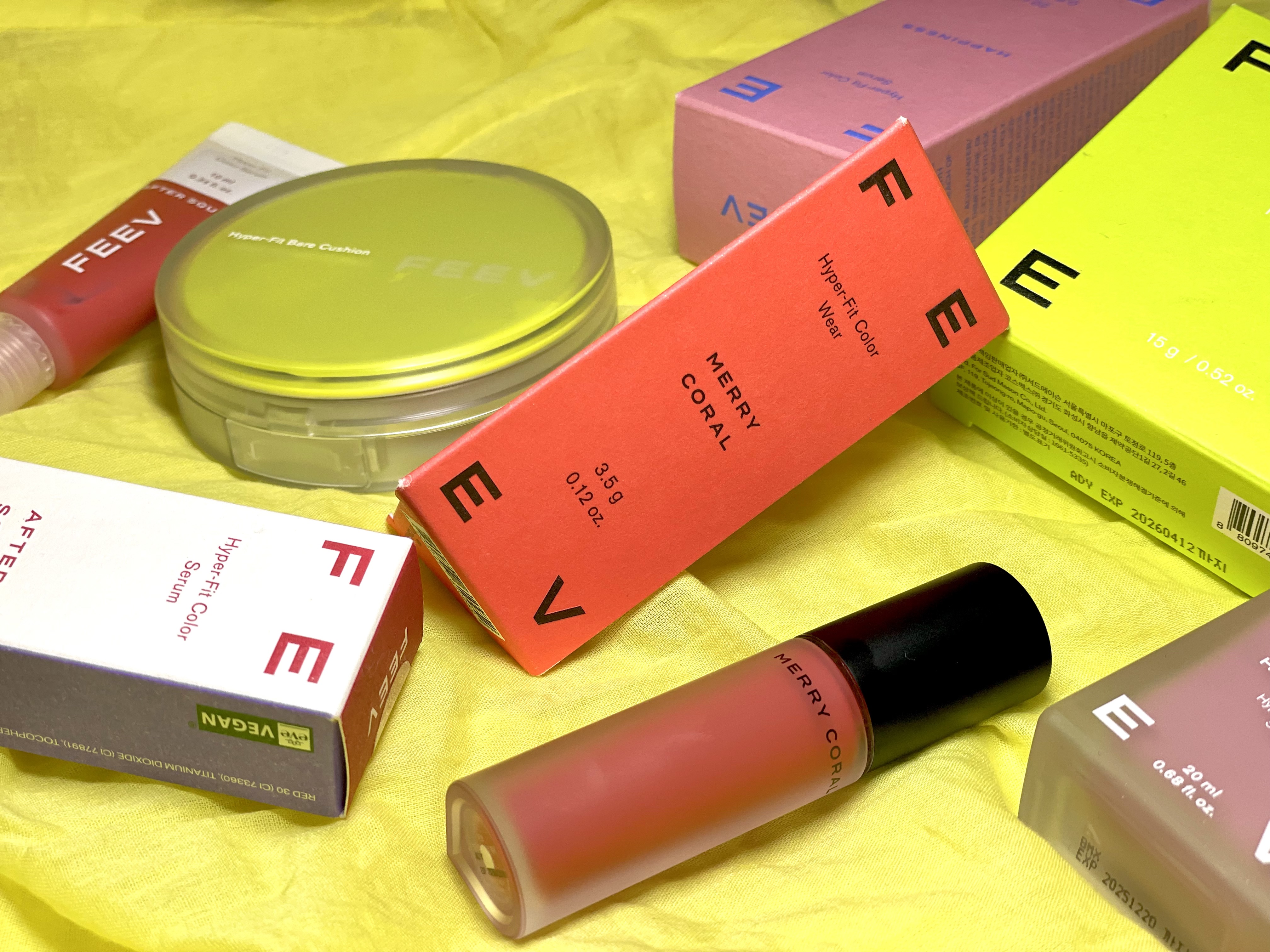 ハイパーフィットカラーウェア　ビーガンベルベットティント/FEEV/リップティントを使ったクチコミ（2枚目）