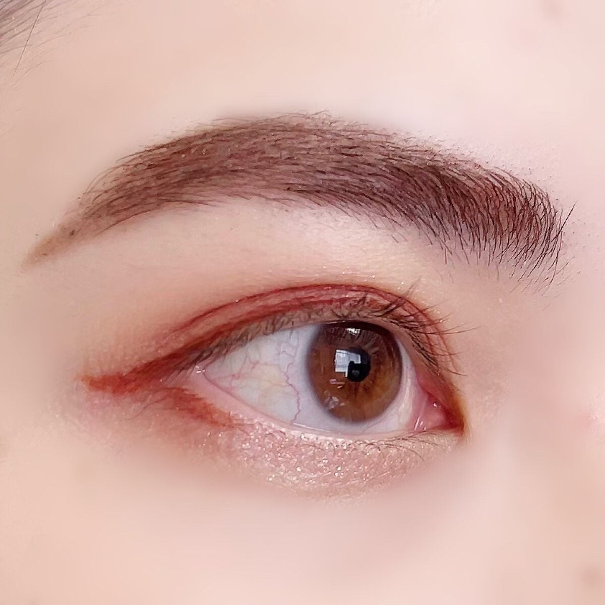 「密着アイライナー」ショート筆リキッド/デジャヴュ/リキッドアイライナーを使ったクチコミ(5枚目)