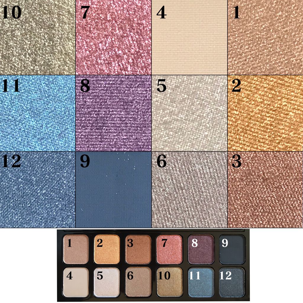 パリジャン ヌード アイシャドウ パレット/ローラ メルシエ/アイシャドウパレットを使ったクチコミ（2枚目）