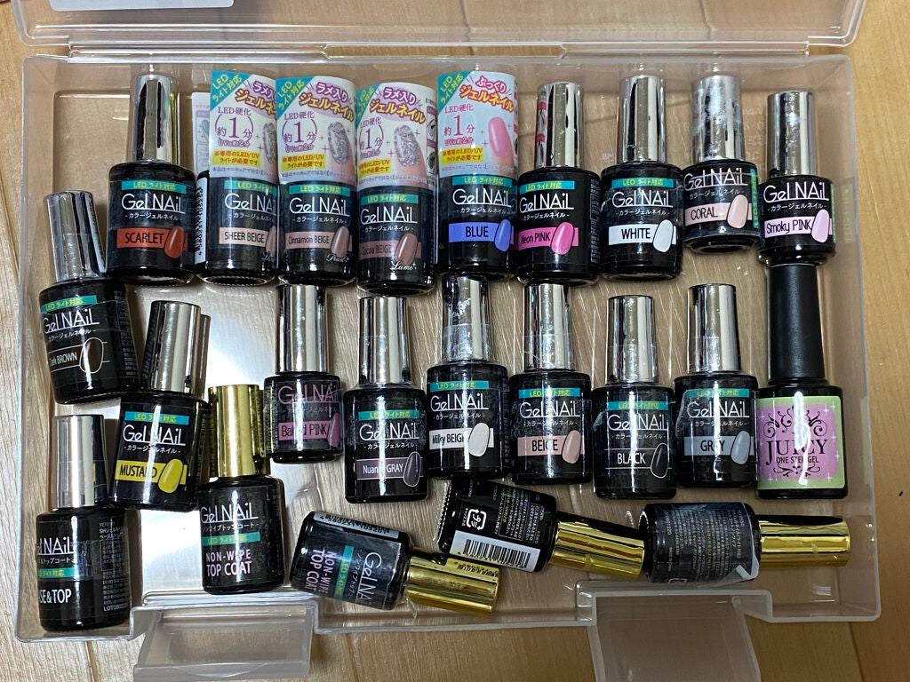 ジェルネイル(ライト対応)/セリア/ジェルネイルを使ったクチコミ(1枚目)