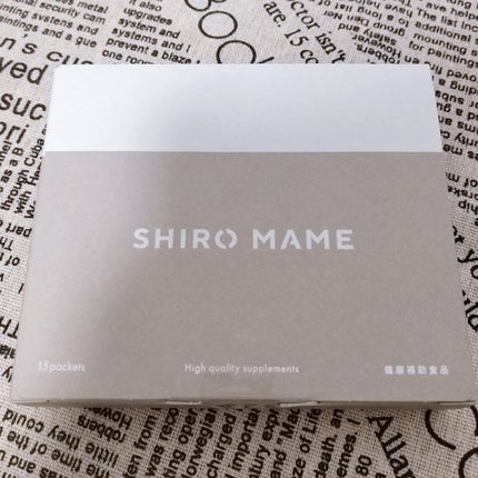SHIROMAME/SHIROMAME/ボディサプリメントを使ったクチコミ(2枚目)