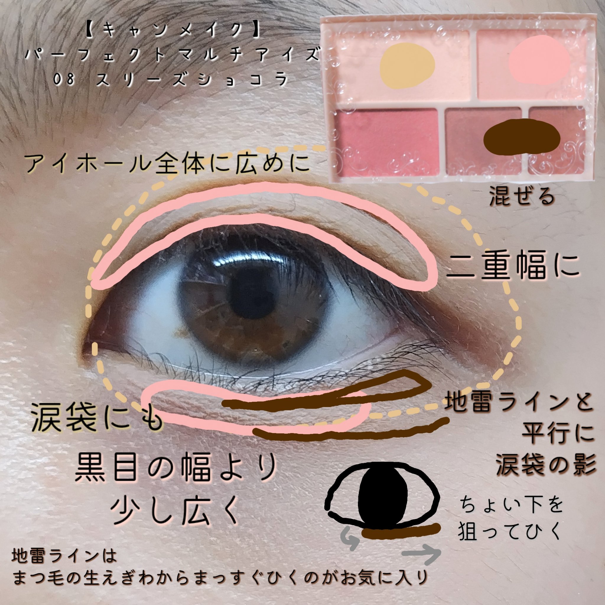 シェーディングパウダー/キャンメイク/シェーディングを使ったクチコミ（3枚目）