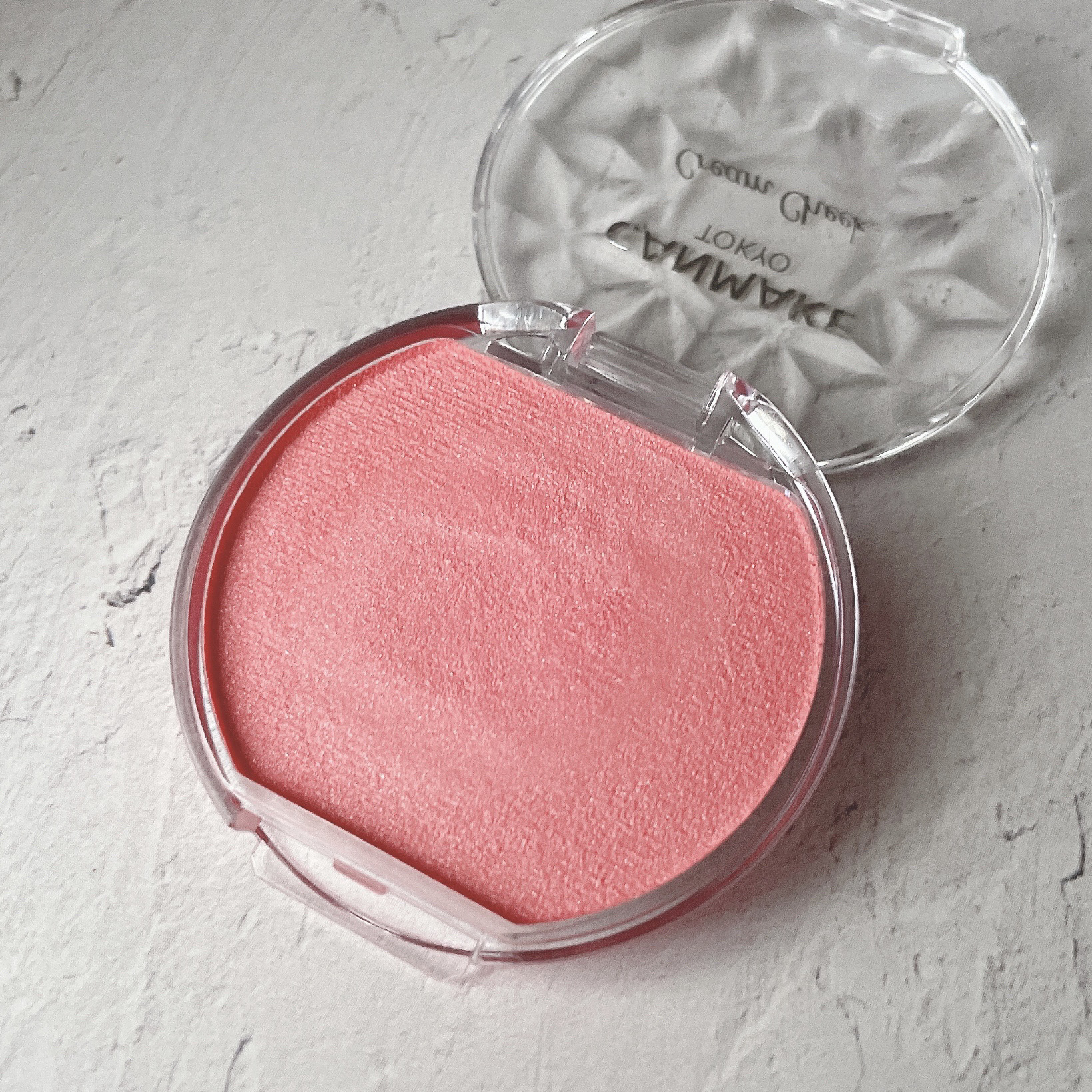 クリームチーク(パールタイプ) P01 ピーチダズル/キャンメイク/ジェル・クリームチークを使ったクチコミ（2枚目）