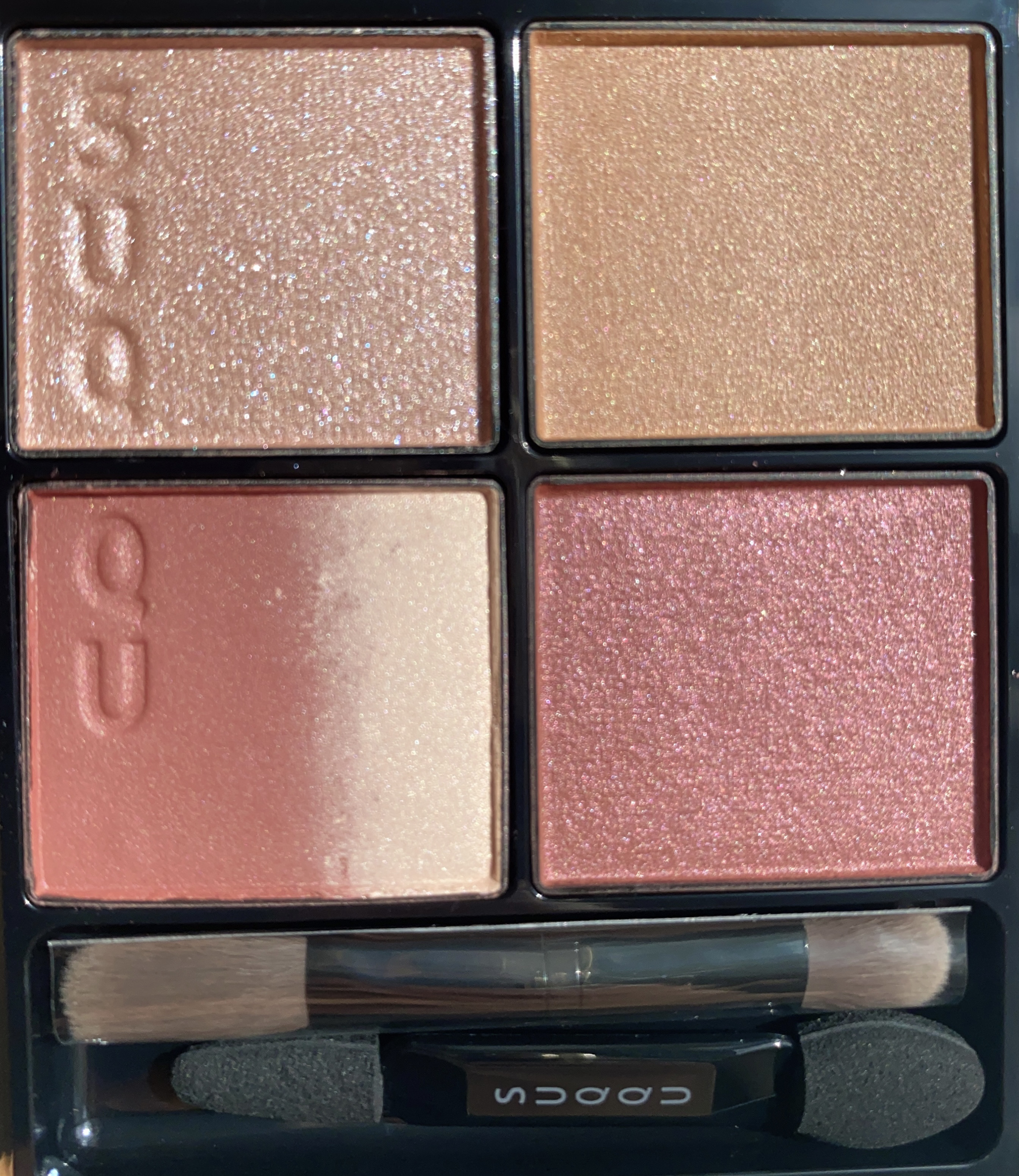 シグニチャー カラー アイズ 140 雅空 -MIYABIZORA（限定色）/SUQQU/アイシャドウパレットを使ったクチコミ（2枚目）