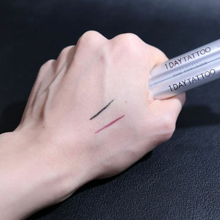 1DAY TATTOO プロキャスト ザ・アイライナー/K-パレット/リキッドアイライナーを使ったクチコミ(1枚目)