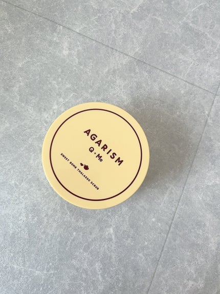 Q+Me スウィートボムタラソスクラブレモンティーの香り/AGARISM/バスト・ヒップケアを使ったクチコミ(1枚目)
