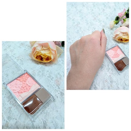 グロウフルールチークス/キャンメイク/パウダーチークを使ったクチコミ(3枚目)