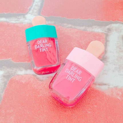 ディアダーリン ウォータージェルティント (アイスティント)/ETUDE/口紅を使ったクチコミ(1枚目)